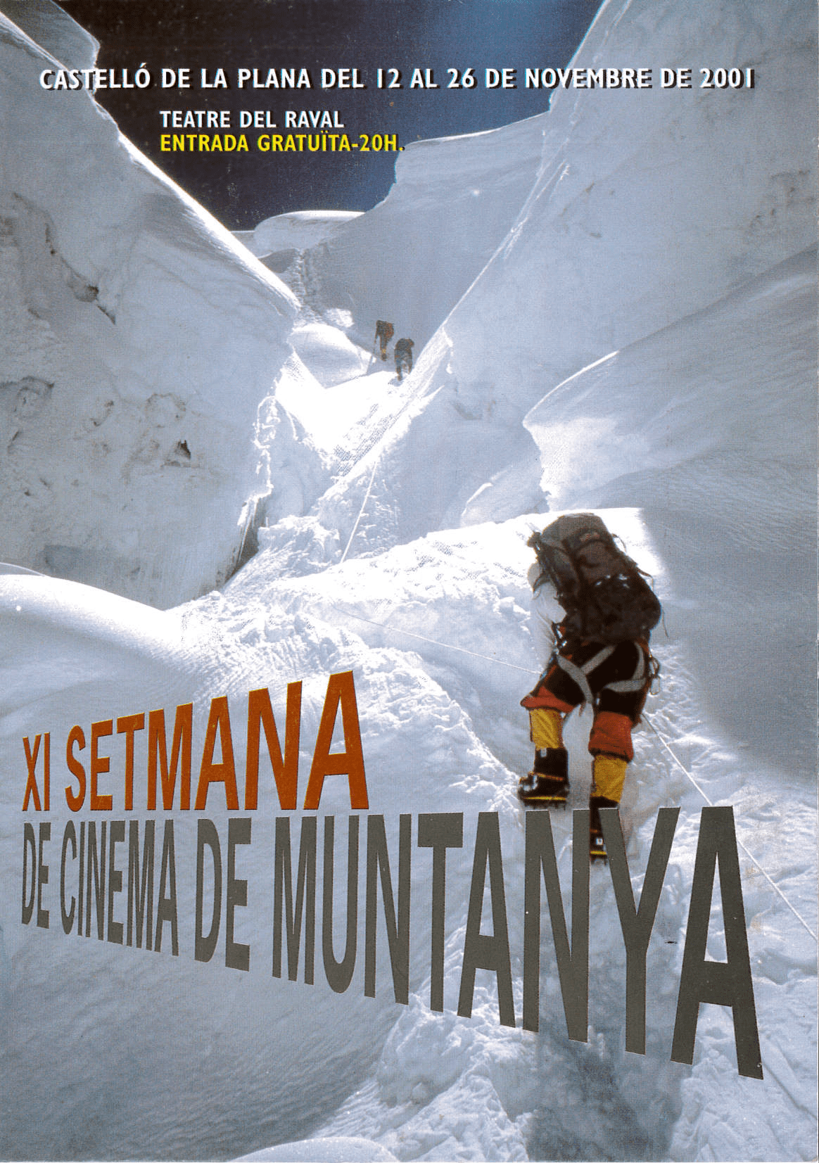 cartel cine montanya 2001