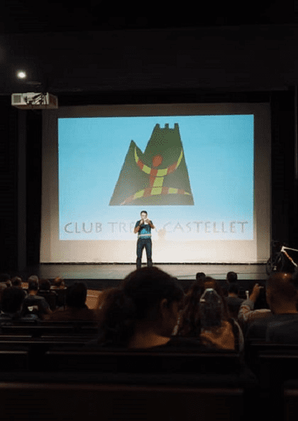 participante en el ciclo cine montanya 2019