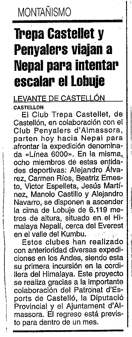 Levante 24/09/1999