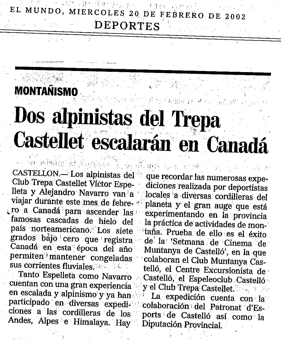 El Mundo 20/02/2002