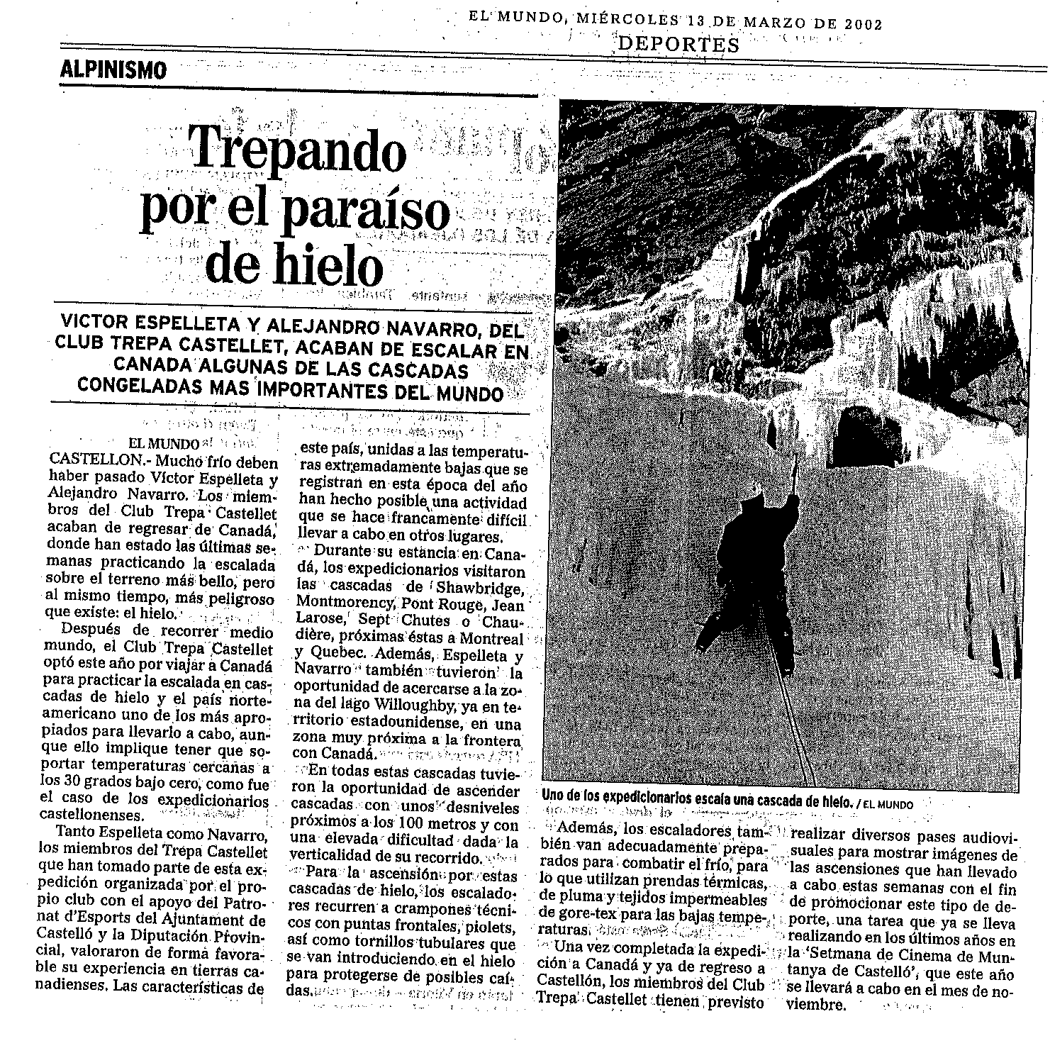 El Mundo 13/03/2002