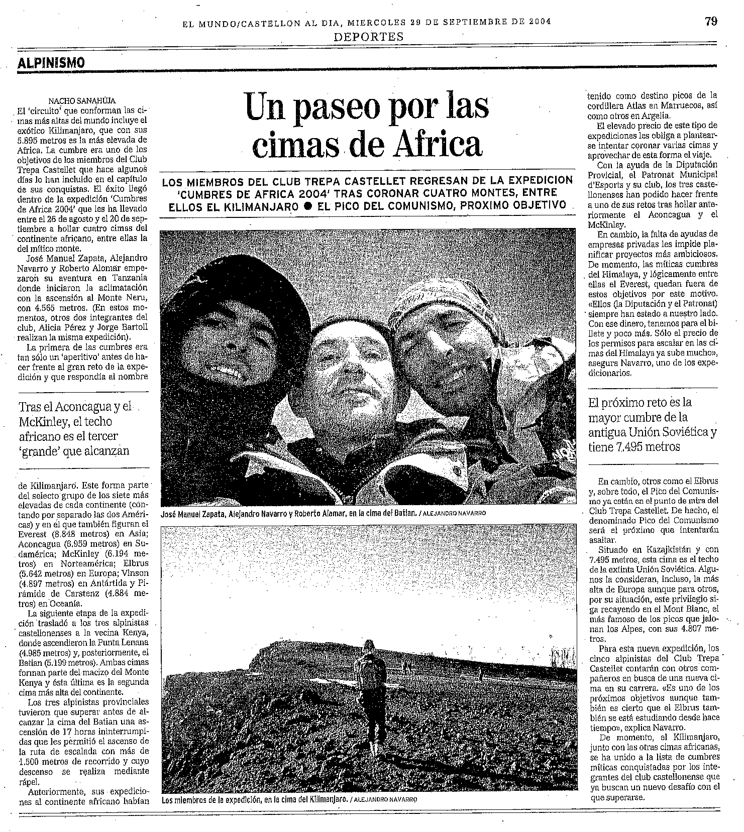 El Mundo 29/09/2004